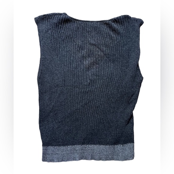 NWT Tome Charcoal Sleeveless top - S - Picture 2 of 6